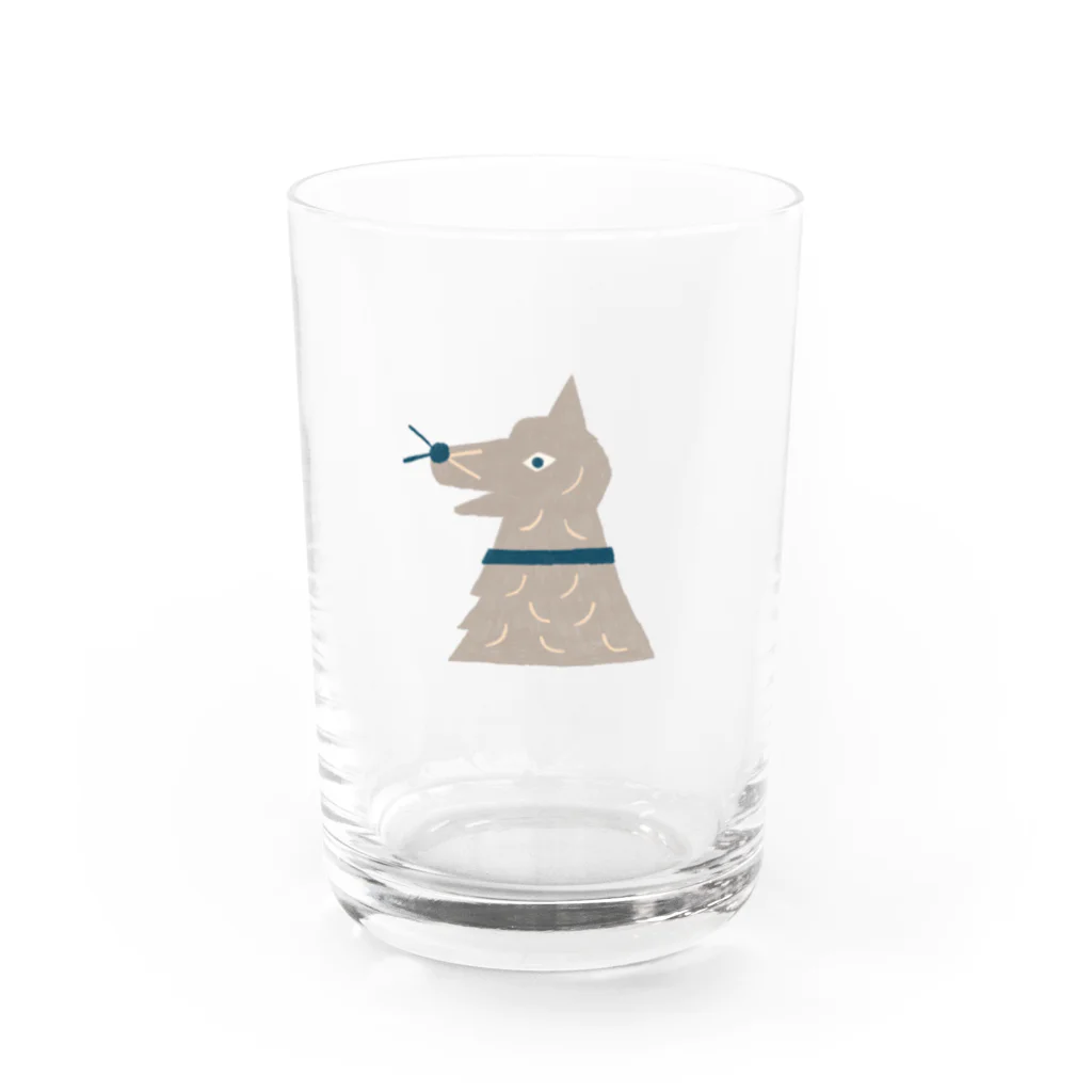 ますたにあやこのわんこ Water Glass :front