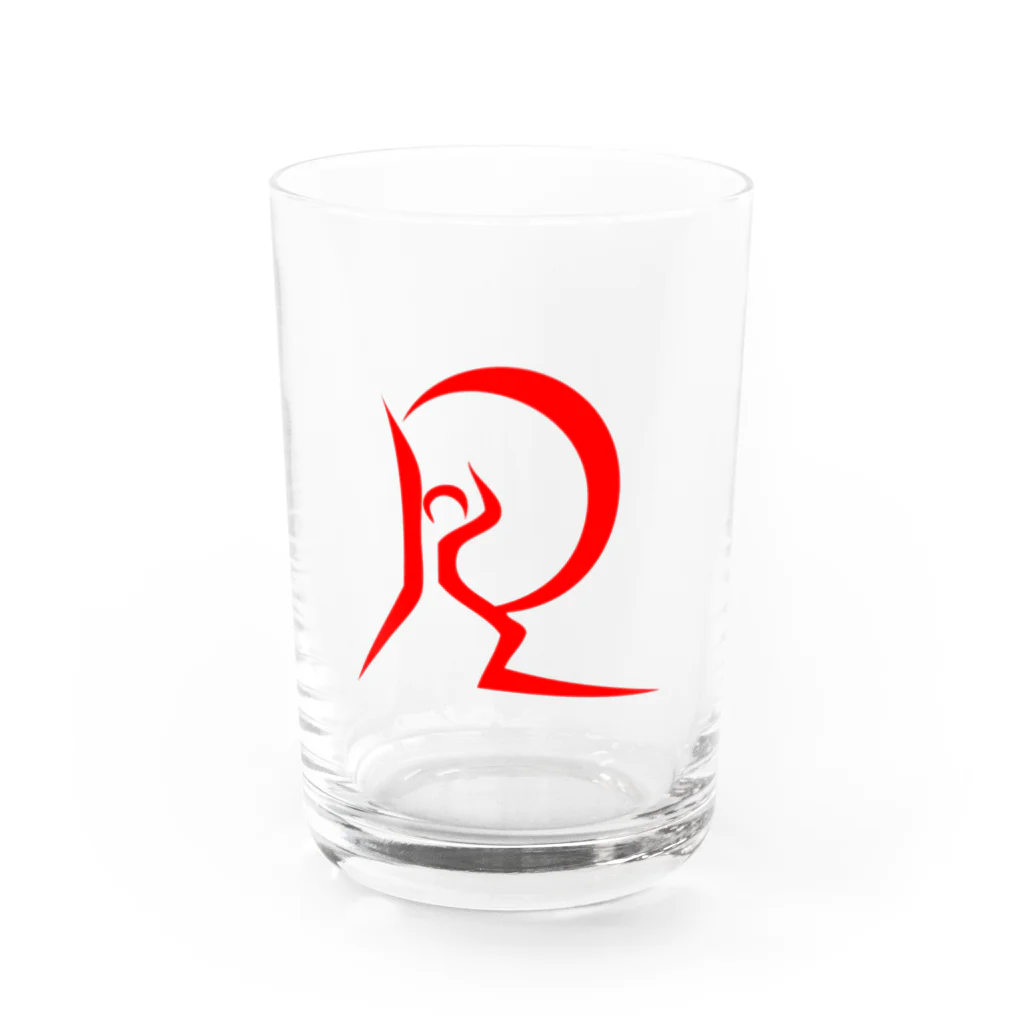 REN神戸の【公式】REN神戸ロゴ Water Glass :front