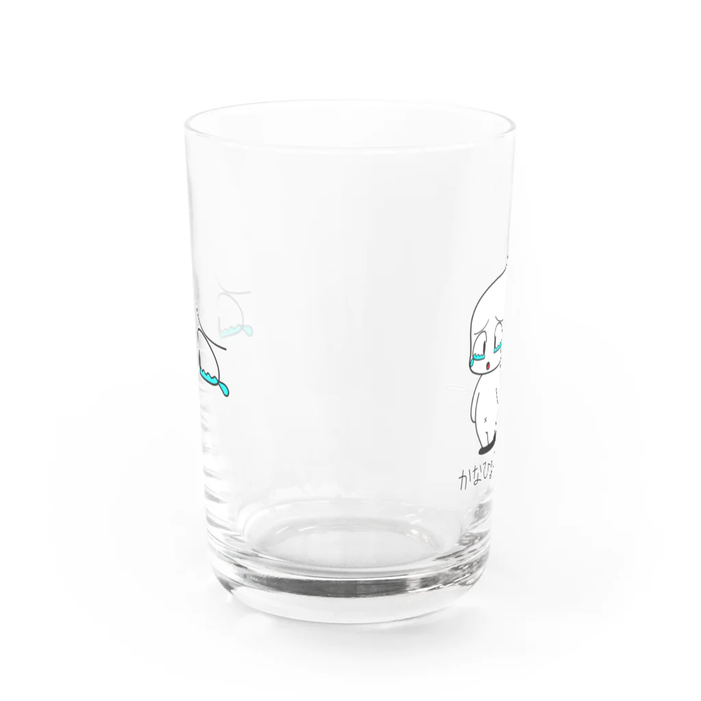 かなぴょこりのかなぴょこちゃんグラス Water Glass :front