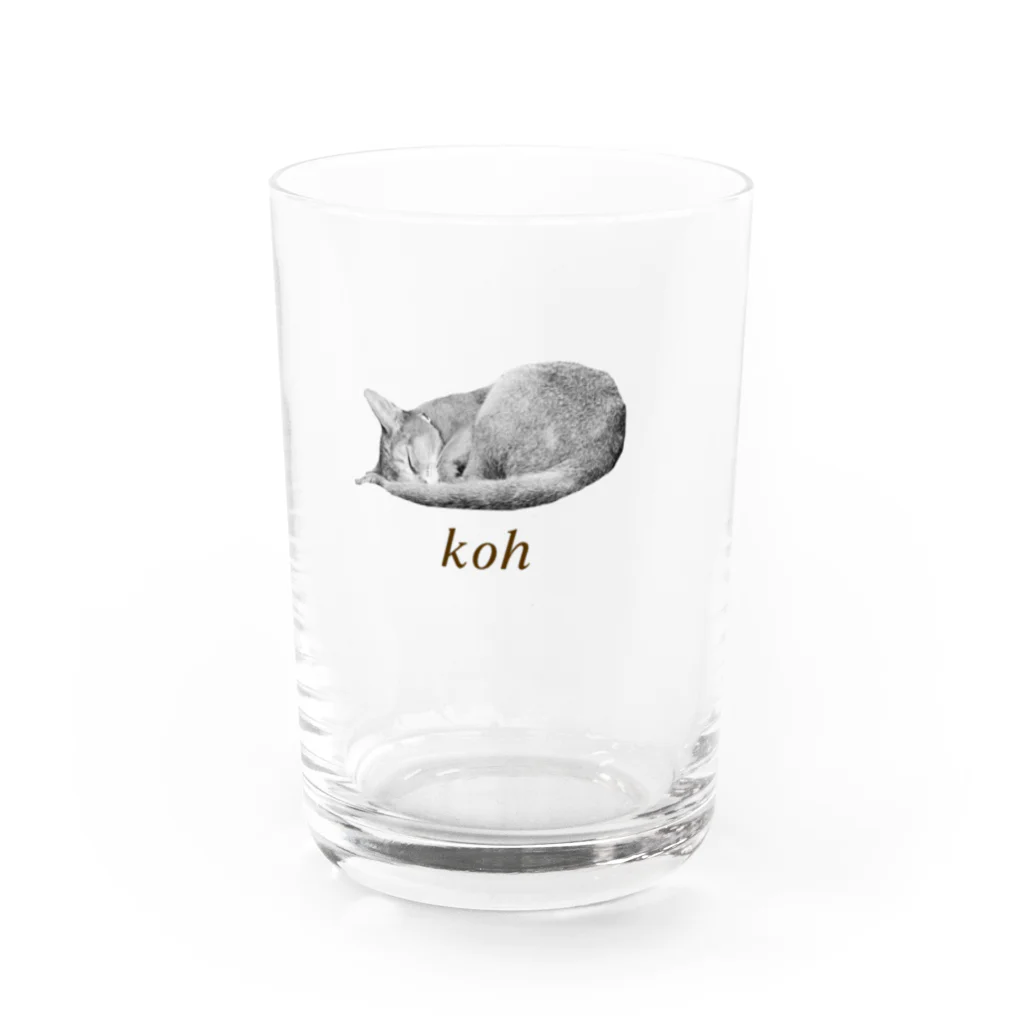 koh's Areaのkoh's Area Water Glass :front