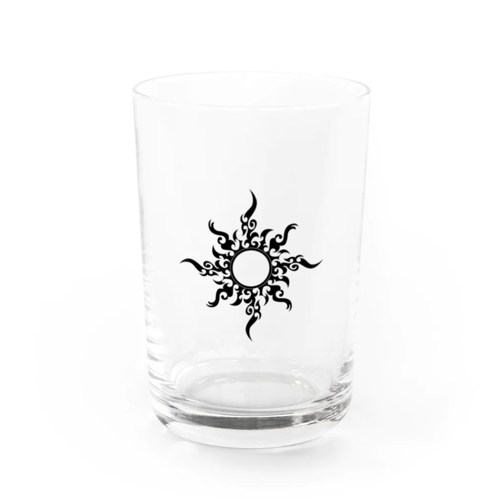 the hearthのThe sun / No.1 Water Glass :front