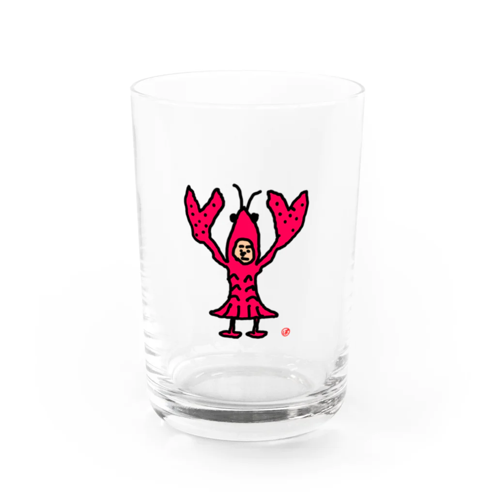 きたぽよグッズショップ【ぽよ劇場のグッズ屋さん】のロブ  Water Glass :front