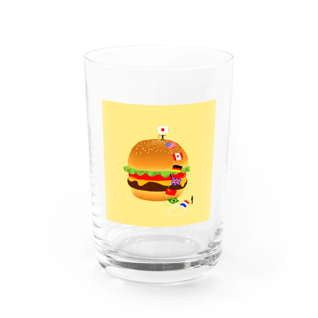 ないものねだりのおいしい山登り Water Glass :front