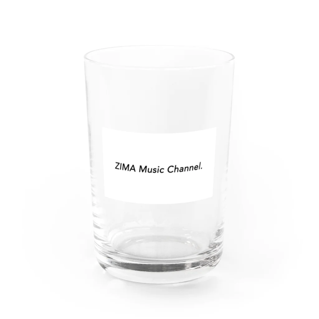 ZIMA STOREのZIMA Music Channel. グラス前面