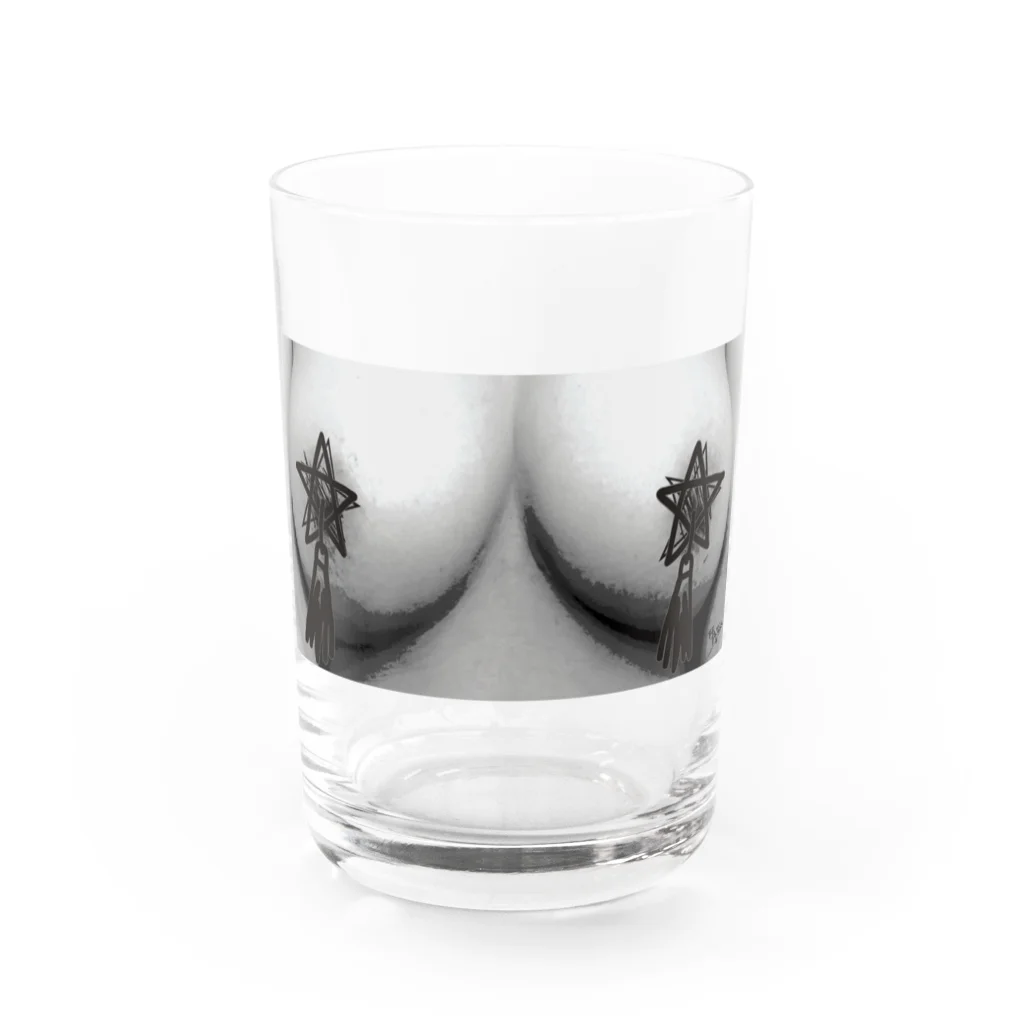 THE TASSELS SHOPのいいおっぱい Water Glass :front