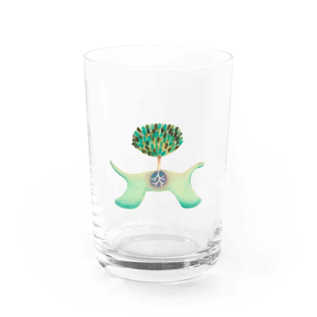 タテヤマフユコの共存 Water Glass :front