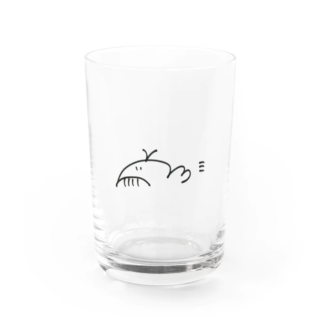 大橋頼(かいじゅうコット)の大橋頼・すばやいくじらくん Water Glass :front