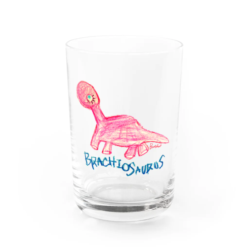 BenizakeのBrachiosaurus Water Glass :front