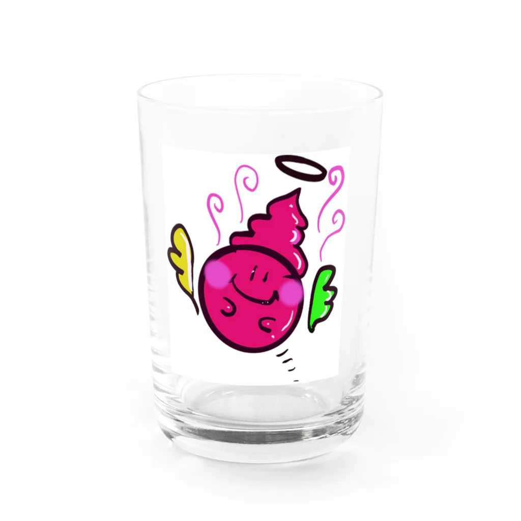 ▲ゆっこ(岩手産のスカイツリー )▲の岩手産のスカイツリー　ゆっこ Water Glass :front