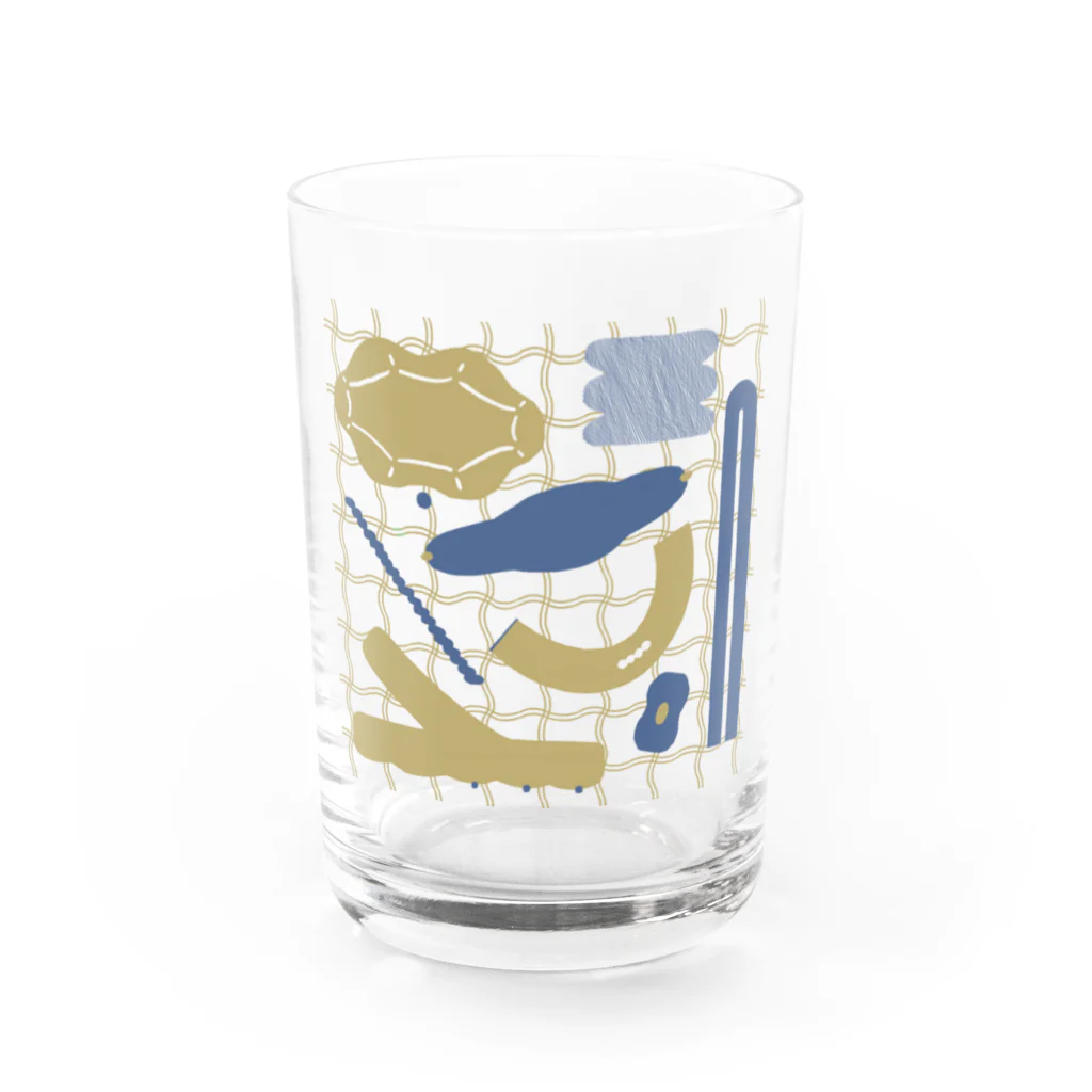 N1のgrid Water Glass :front