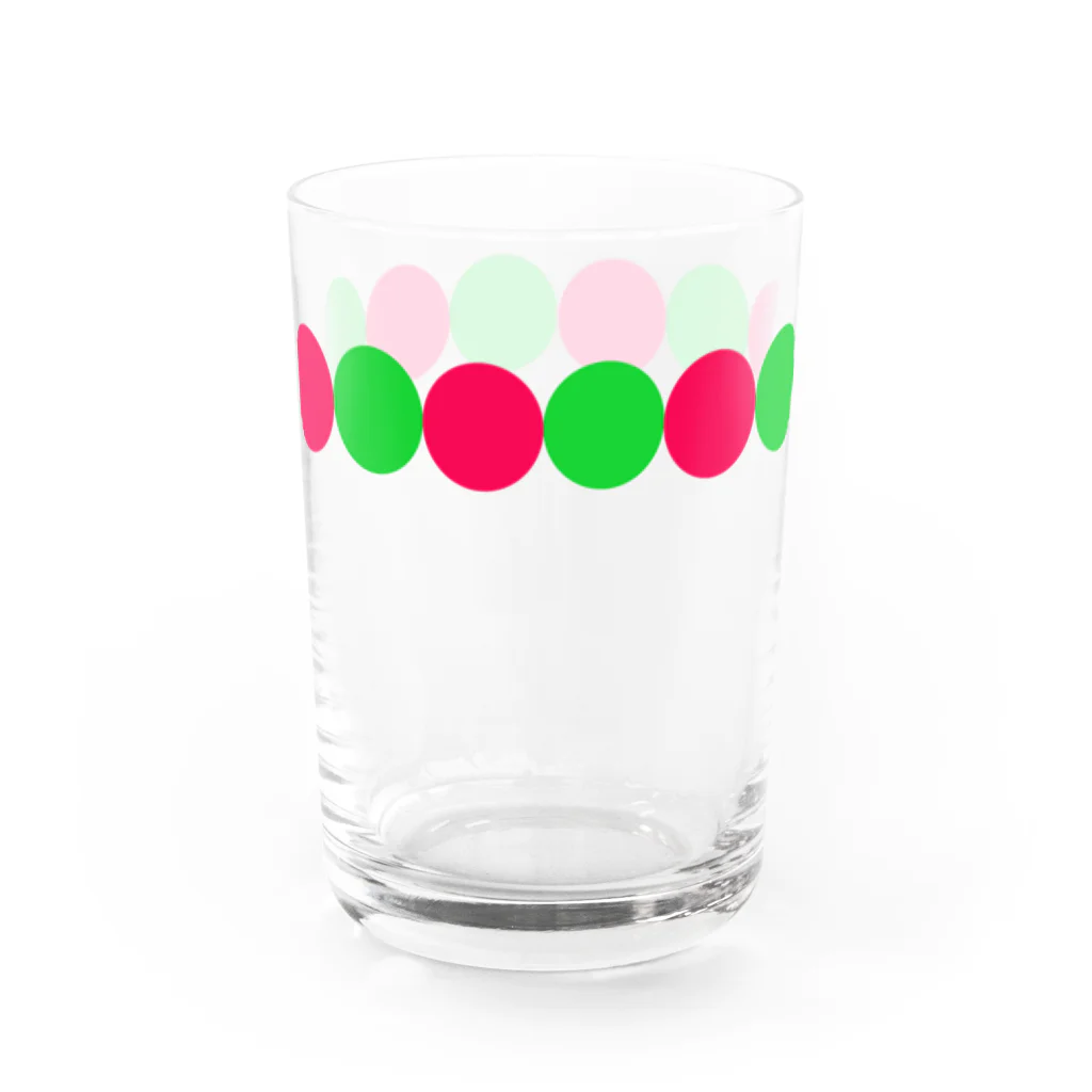 yageokaのレトロドット（小） Water Glass :front