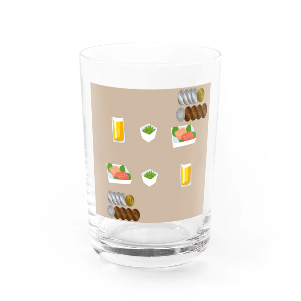 Danke Shoot Coffeeのキャッシュオン式の立ち飲み屋 Water Glass :front