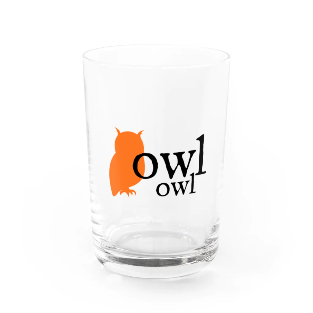 ごった煮商店のowlバード Water Glass :front