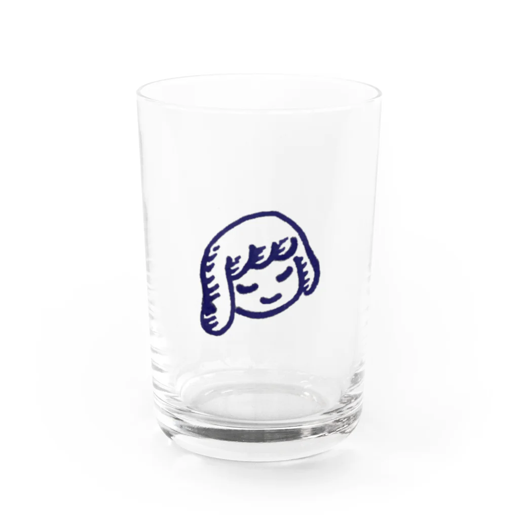 lawi0cir boutiqueのSleeping Girl Water Glass :front