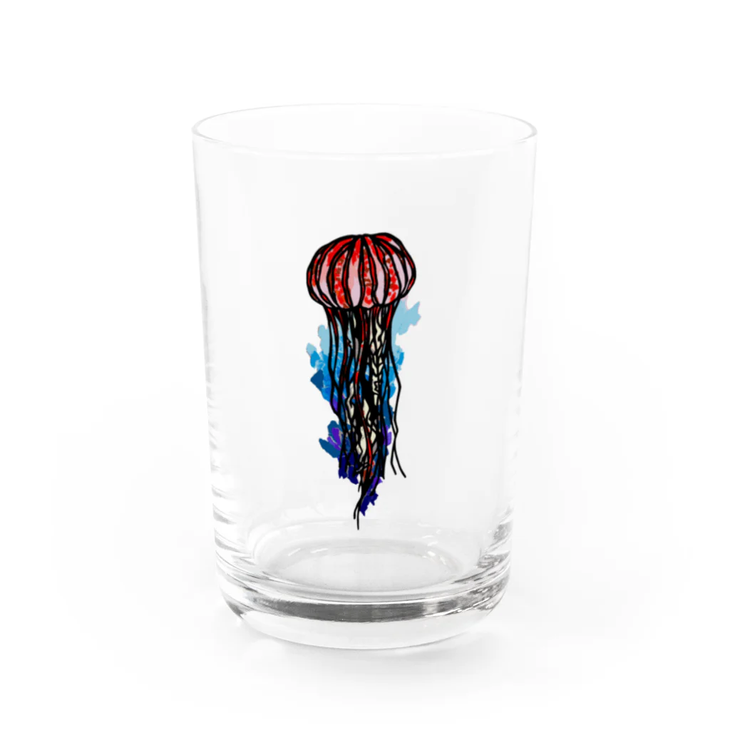 紙のおくりもののku-ra-ge Water Glass :front