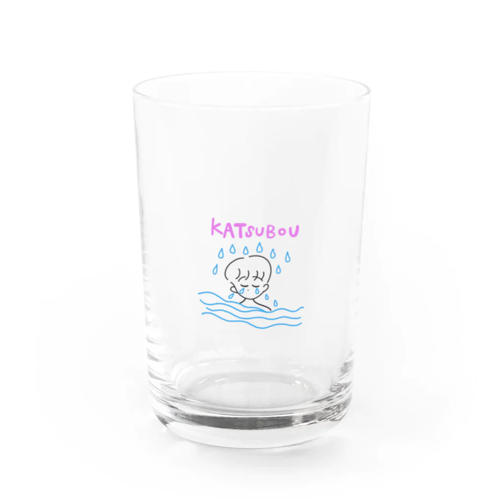 愛の無限空間の渇き Water Glass :front