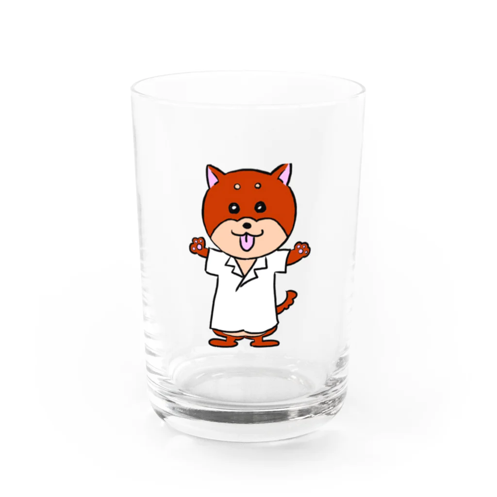 心理学が好きな犬のお店の心理学が好きな犬 Water Glass :front