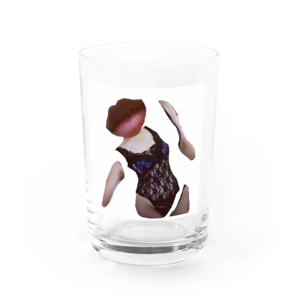 GOODNIGHT LILICOの唇と 身体 コラージュ Water Glass :front