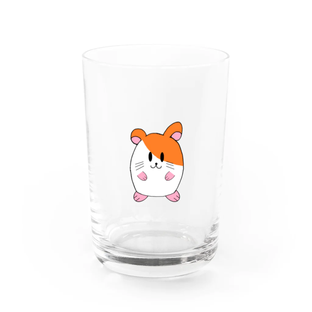 ハムスターのハムスターグッズ（全体像） Water Glass :front