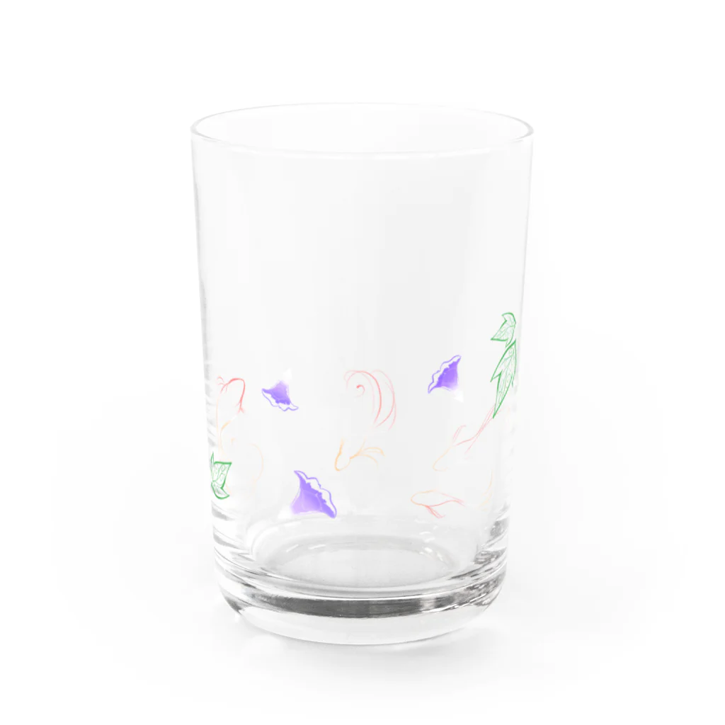 French_Toastの金魚と夏 Water Glass :front