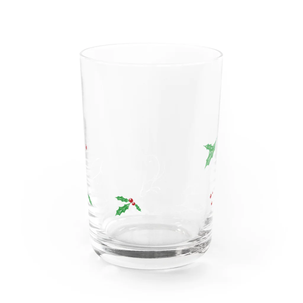 French_Toastの金魚と冬 Water Glass :front