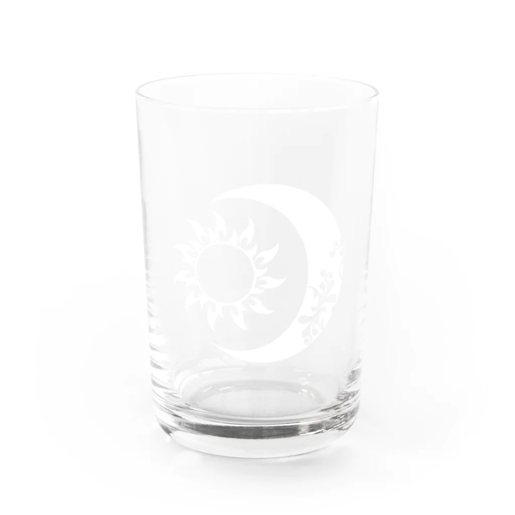 Senseの太陽と月 Water Glass :front