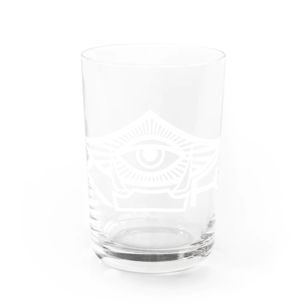 мeto❸の笠連 Water Glass :front