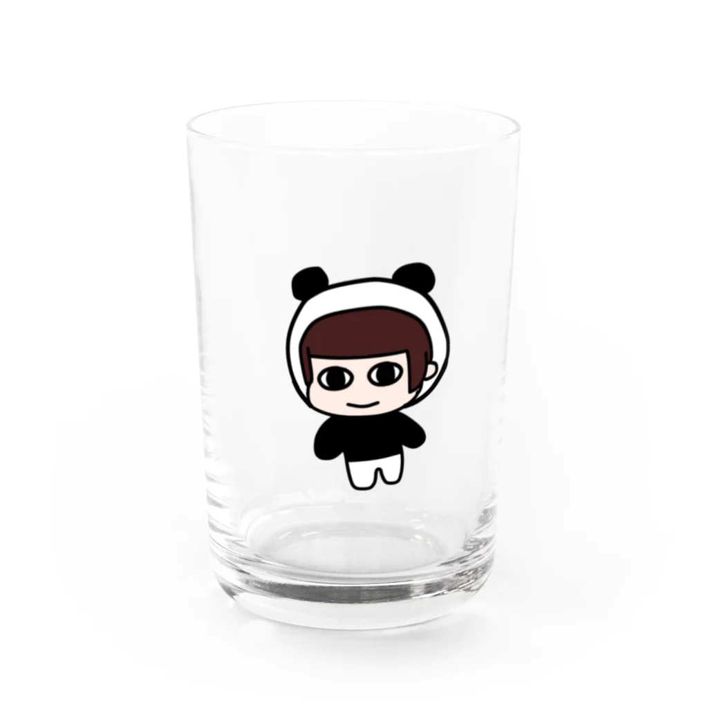 ルちゃんのぱんだこす Water Glass :front