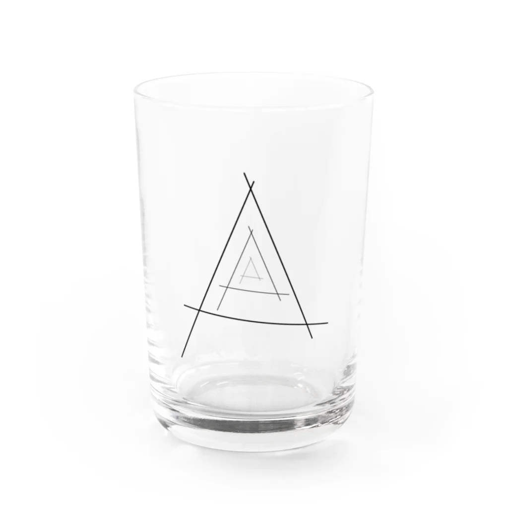 Onemuraの3三角 Water Glass :front