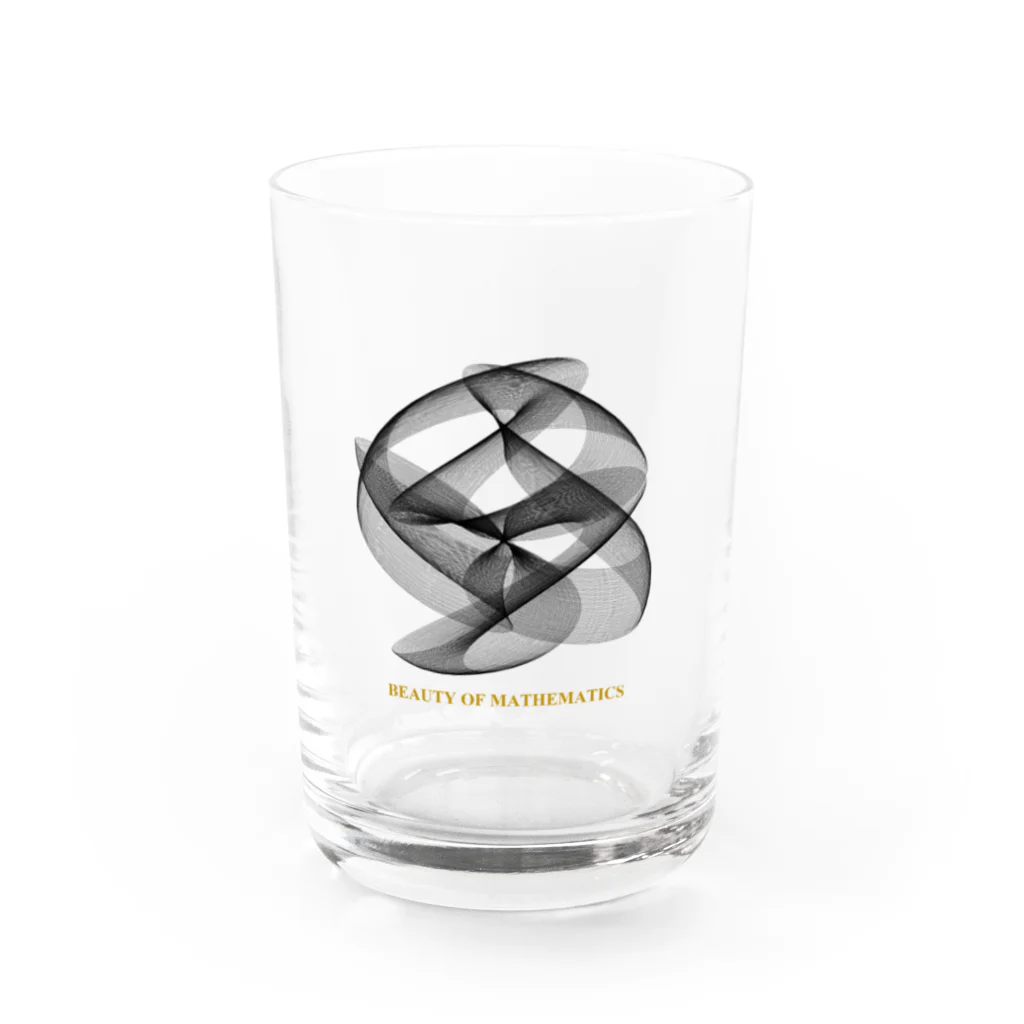 ζWalker/Shiunのリサージュ×トロコイド Water Glass :front