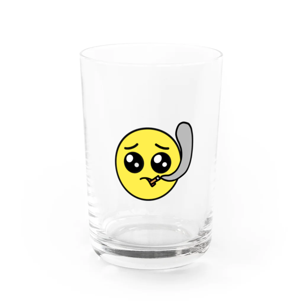 @ぽんずぽんずのぴえん Water Glass :front