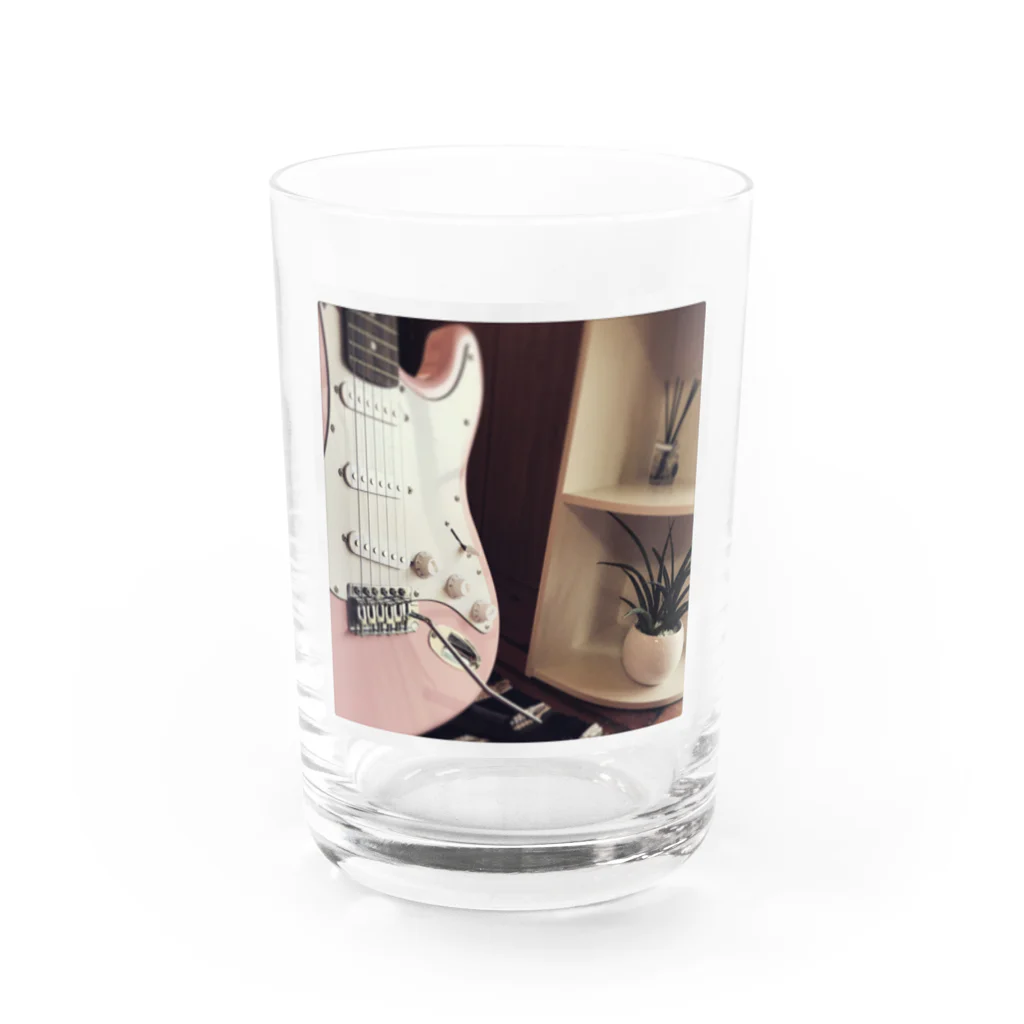 🌸KANABUN/11♂10♀11ヶ月♀🌸のインテリアギター Water Glass :front