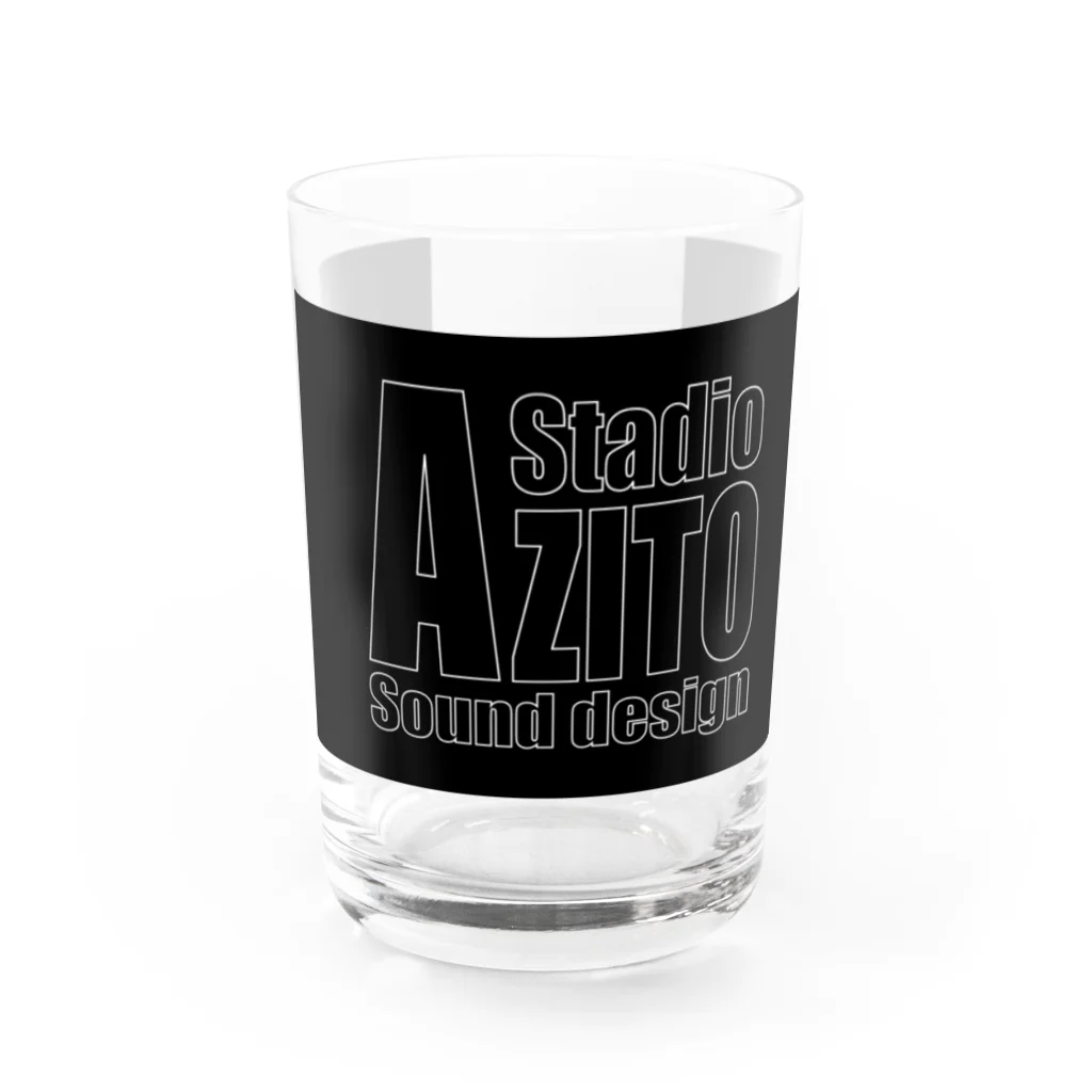 Stadio AZITO ～スタジオアジト～のスタジオ アジト LOGO  Water Glass :front