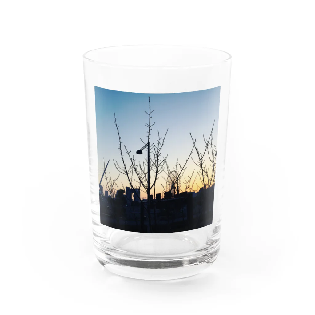 何者の青春の夜明け Water Glass :front