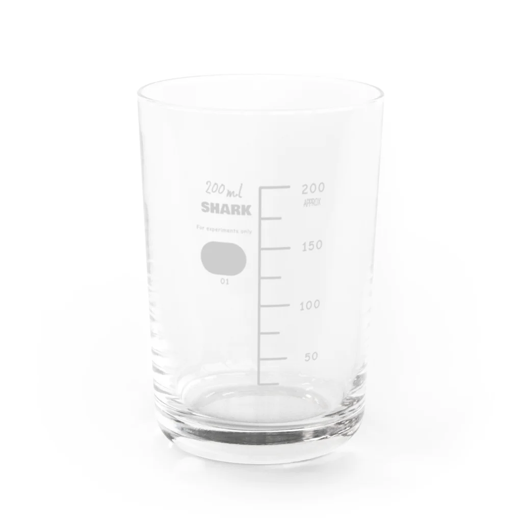 whale_sharkのビーカーグラス Water Glass :front