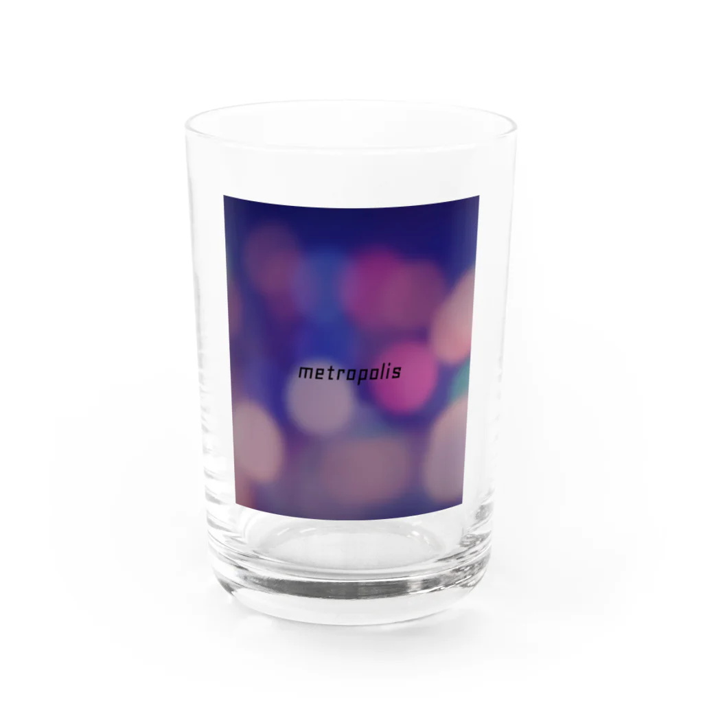 kyo_fnのmetropolis Water Glass :front