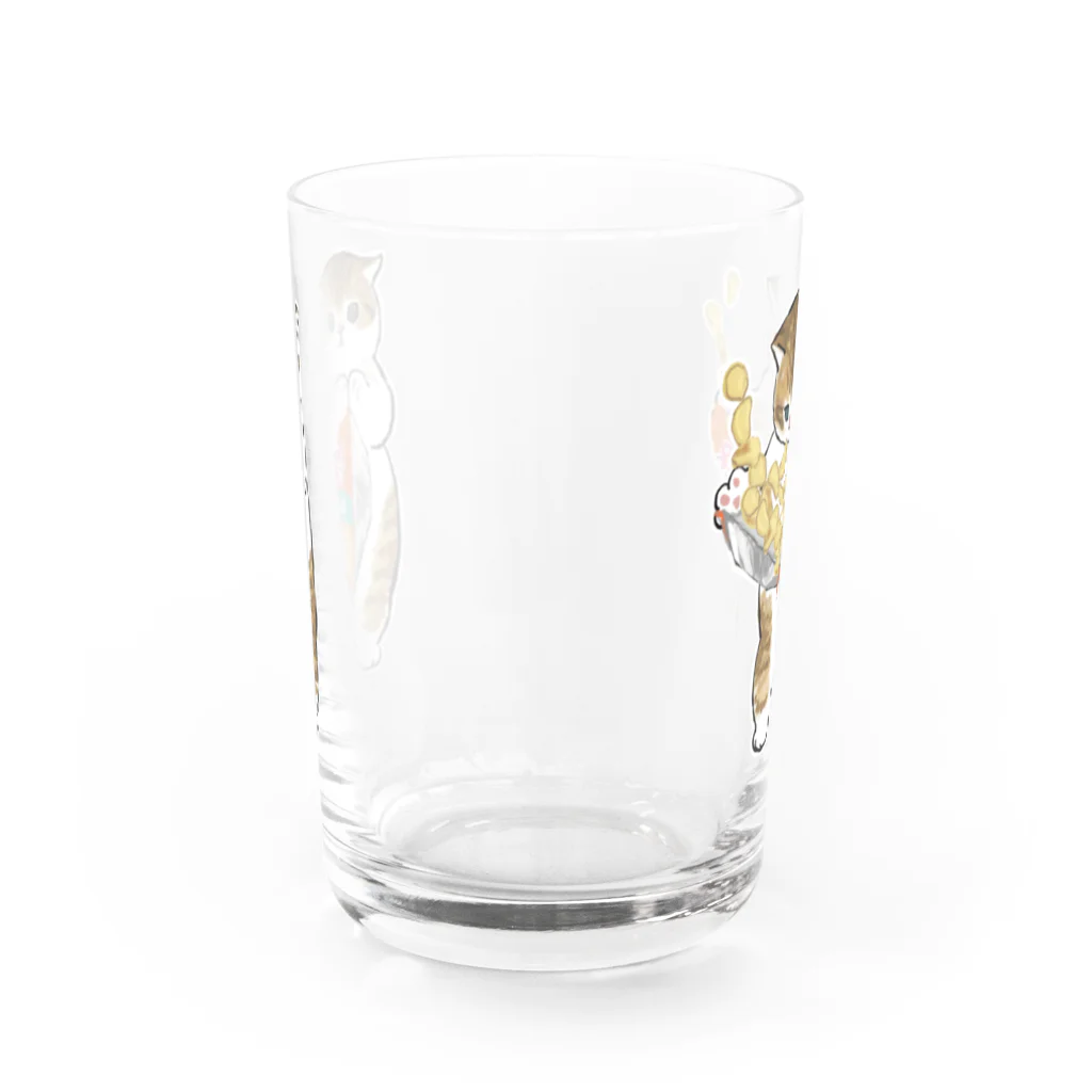 mofusandの下手くそかっ Water Glass :front