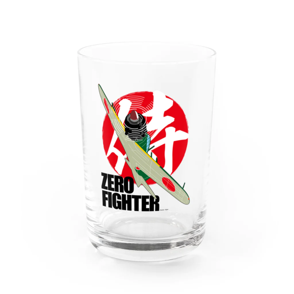 Atelier NyaoのZERO FIGHTER 空の侍 Water Glass :front