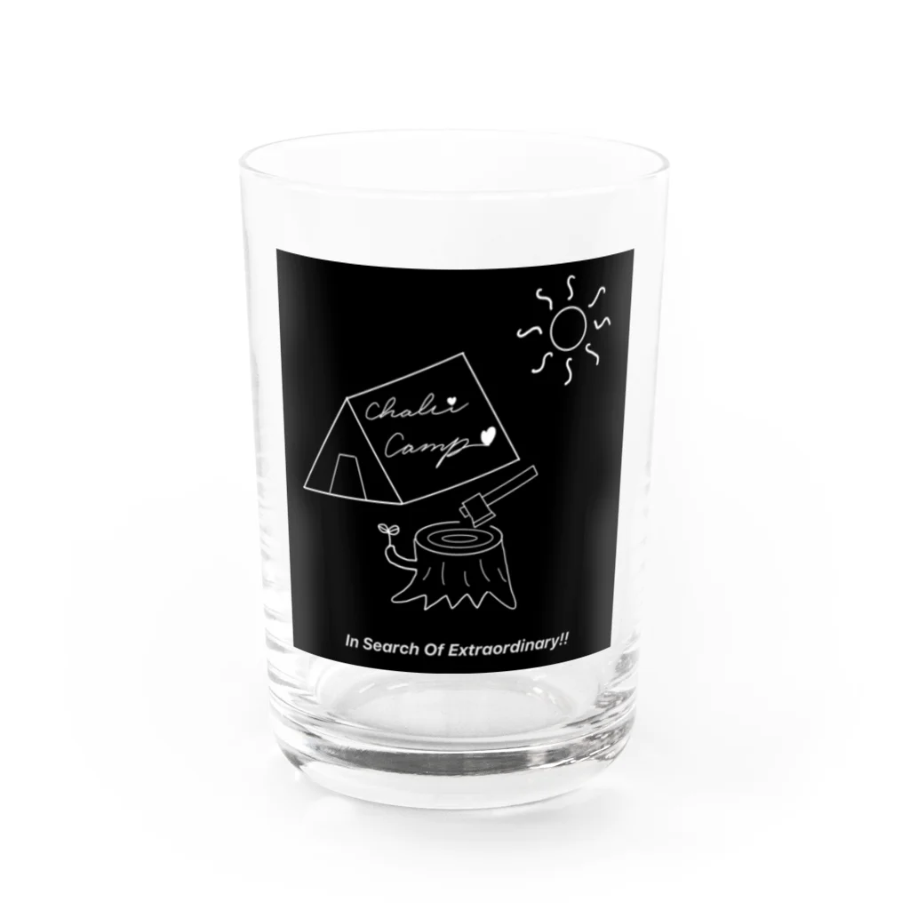 チャビキャンプ🍖のChabicamp（チャビキャンプ） Water Glass :front