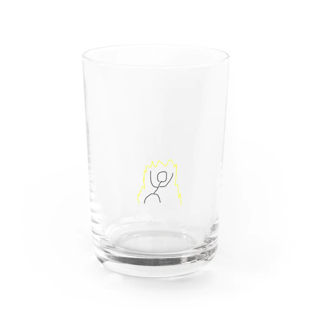 覚醒した人の覚醒した人 Water Glass :front