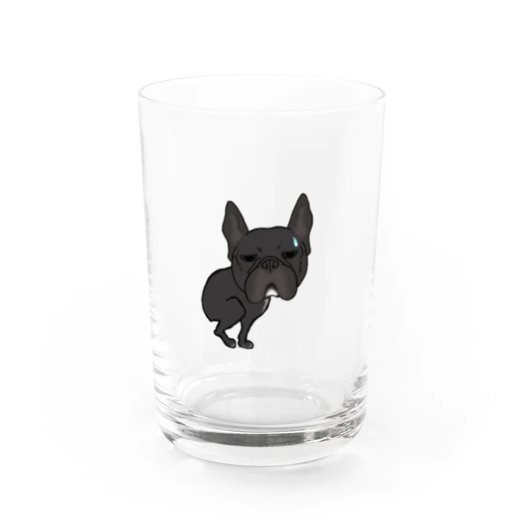 Dummy junkyのふんばるん！ Water Glass :front