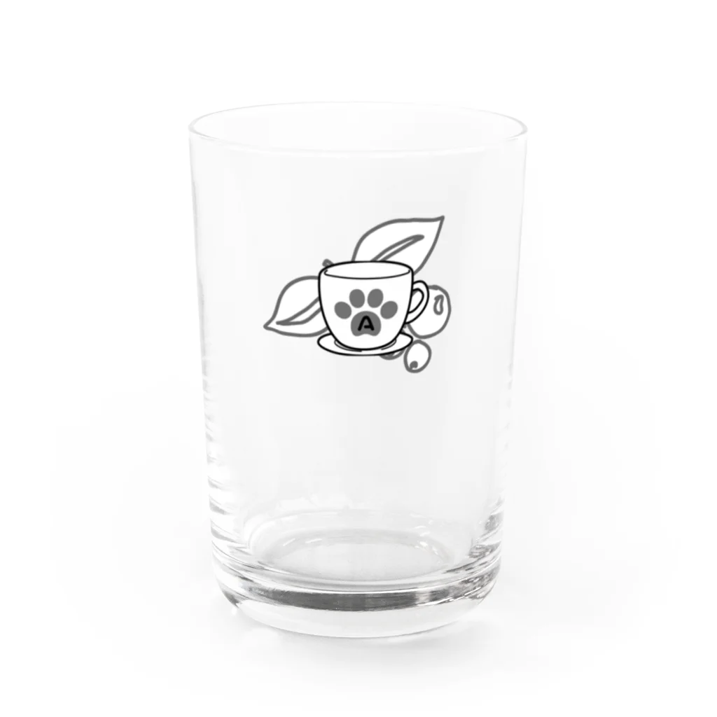 或斗/Arutoのかっぷロゴ Water Glass :front