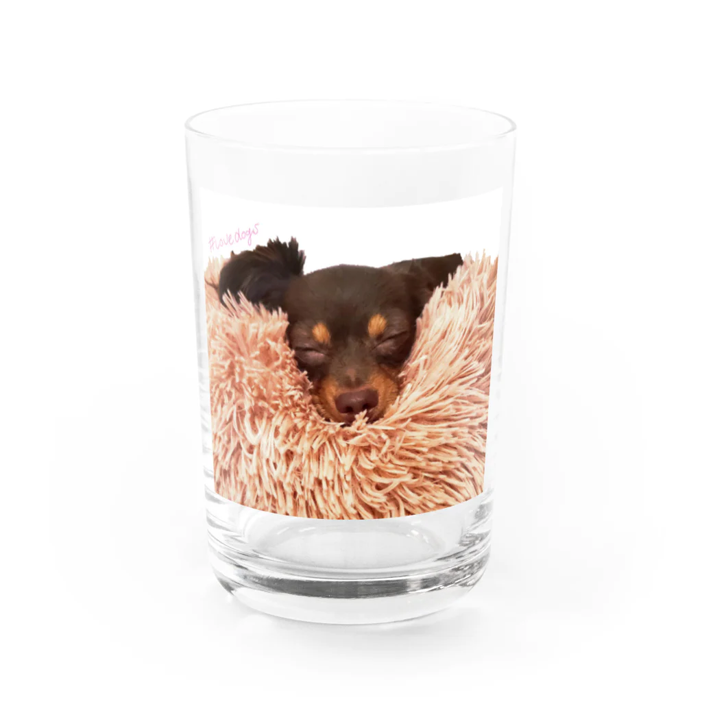 lovedogsの#Lovedog (めろver.) Water Glass :front