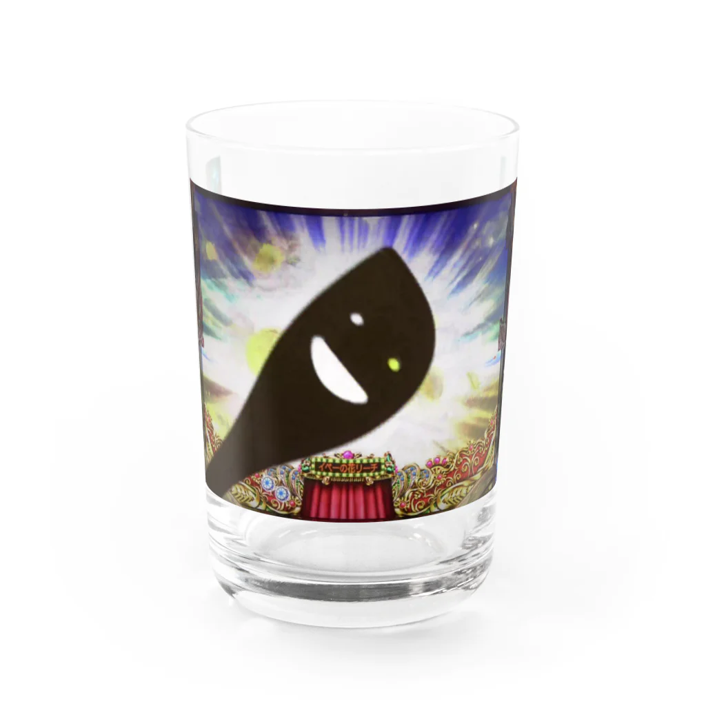 強99チャンネルのヘラ君 Water Glass :front