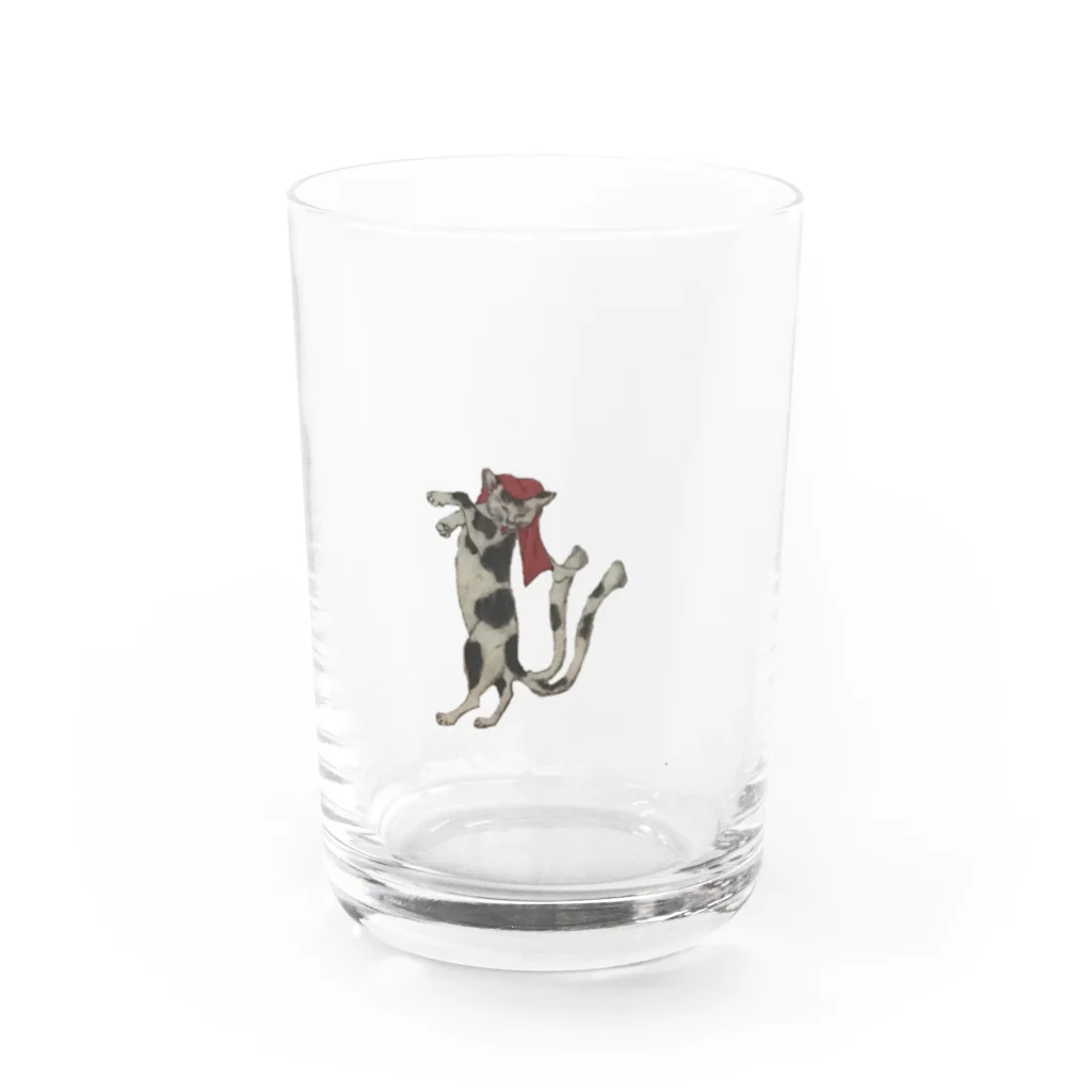 😄 SMILE  or Kill🗡の猫又 Water Glass :front