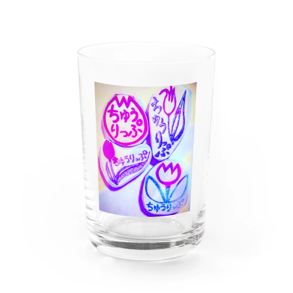 PiOPiOのPiO PiOのちゅうりっぷ Water Glass :front