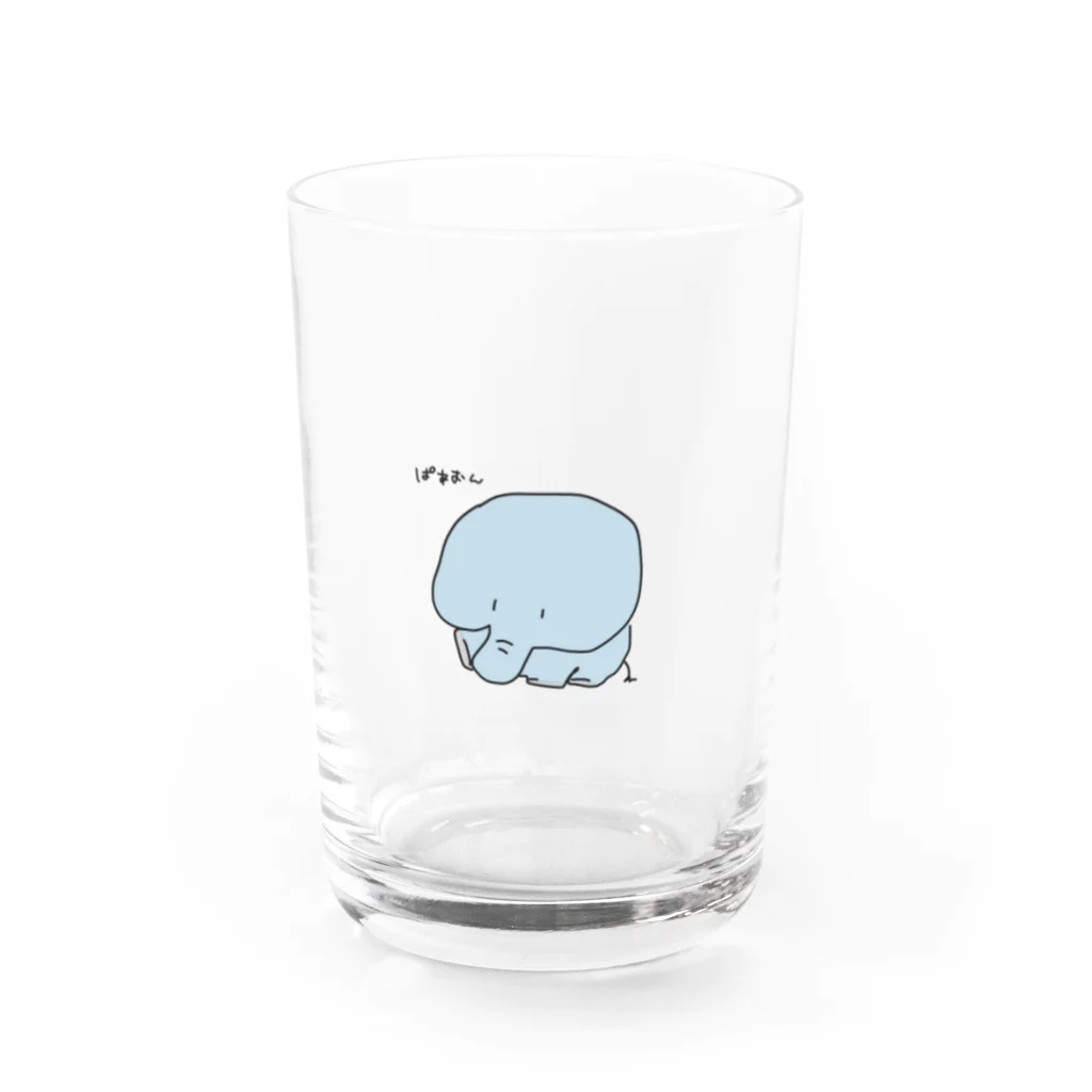 にじゅうよんDのぞうさん Water Glass :front