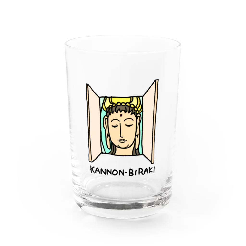 モリシタミカのKANNON-BIRAKI Water Glass :front