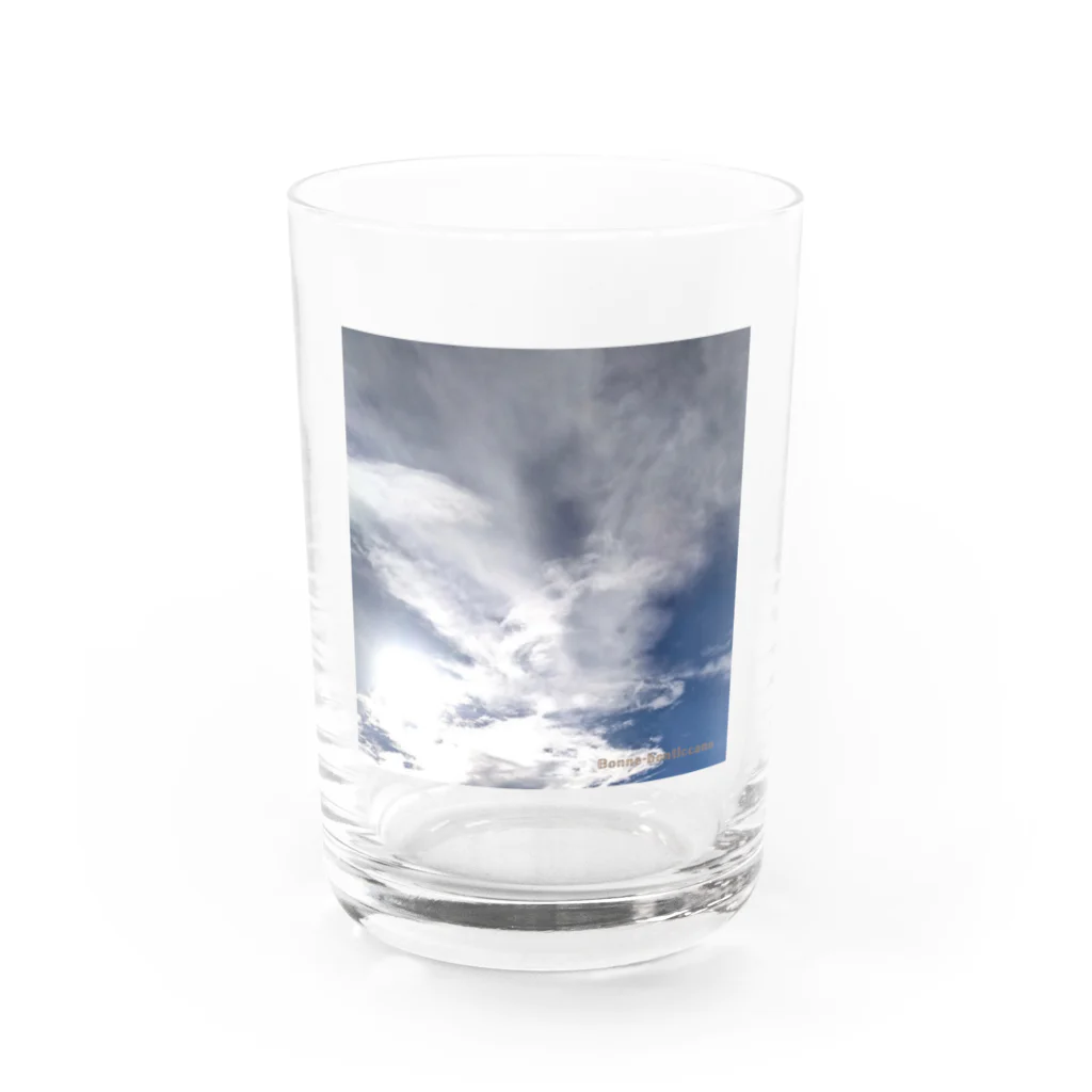 Bonne-bonticcanoのはばたき Water Glass :front