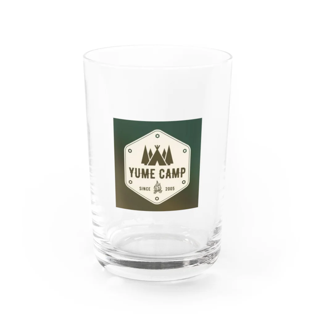 D_yamasakiのyumecampアイテム Water Glass :front